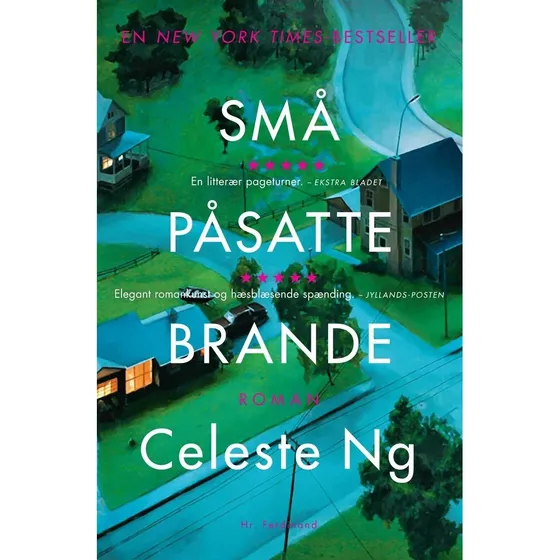 Små påsatte brande - Celeste Ng - Bog