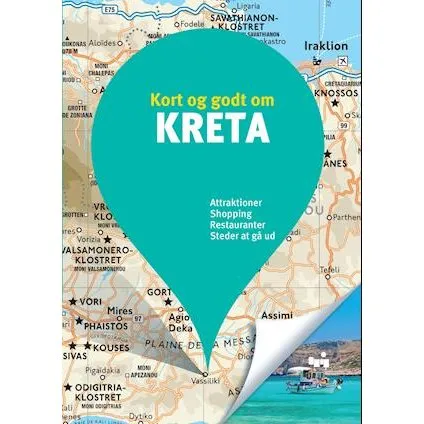 Kort og godt om Kreta - François Wong og Sophie Launay - Bog