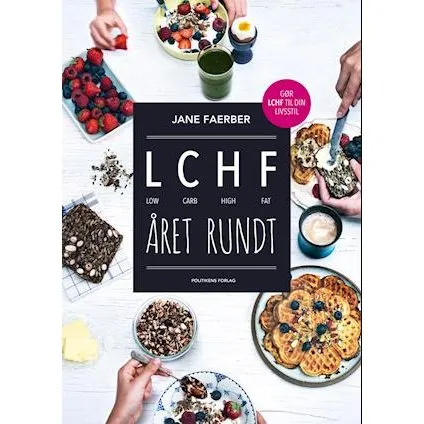 LCHF året rundt - Jane Faerber - Bog