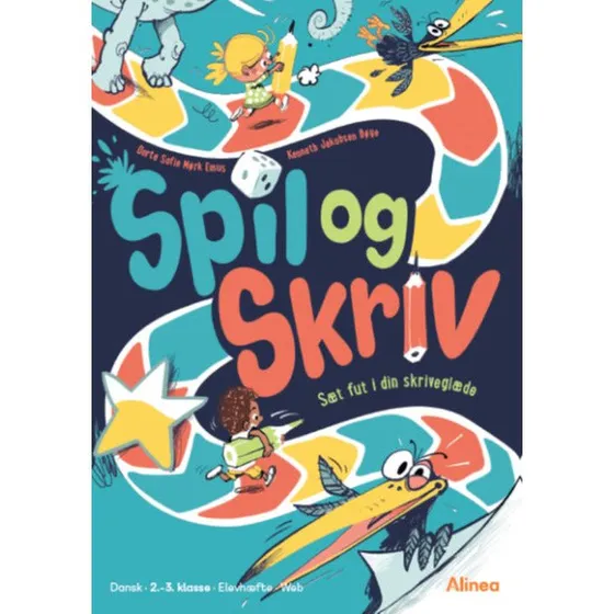 Spil og Skriv - Sæt fut i din skriveglæde af Dorte Sofie Mørk Emus