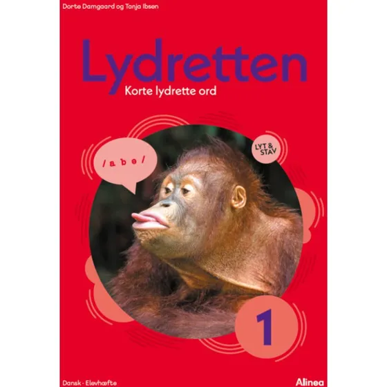 Lydretten 1, Korte lydrette ord