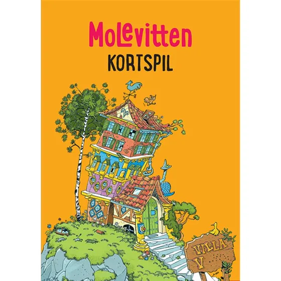 Molevitten Kortspil - Store og små bogstaver til 0. klasse