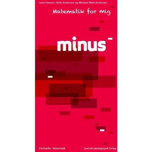 Matematik for mig, Minus - Helle Andersen m.fl. - Bog
