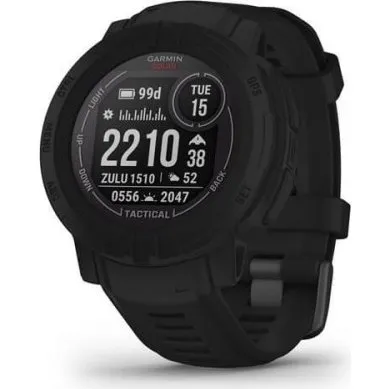 Garmin Instinct 2 Solar Tactical 45 mm – Sort (010-02627-03)