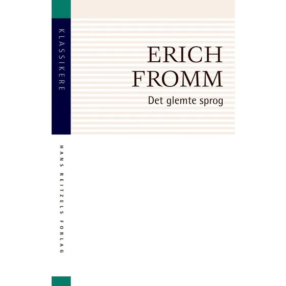 Det glemte sprog - Erich Fromm - Bog