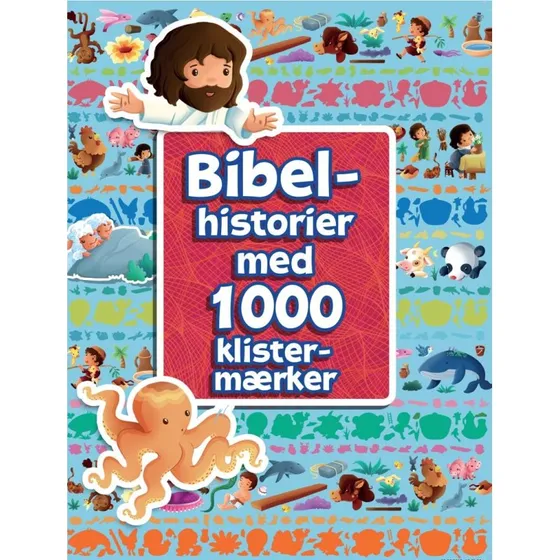 Bibelhistorier For Børn med 1000 klistermærker - Scandinavia