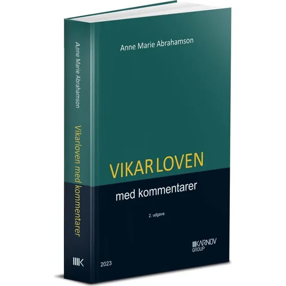 Vikarloven med kommentarer - Anne Marie Abrahamson