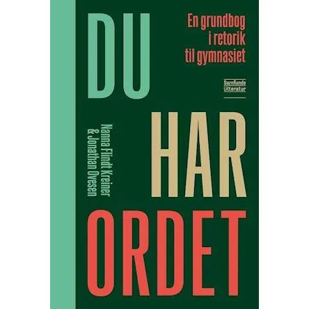 Du har ordet - Nanna Flindt Kreiner & Jonathan Ovesen - Bog