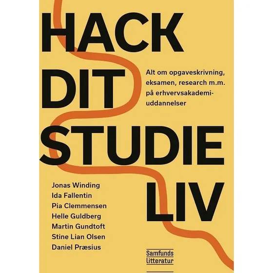 Hack dit studieliv - Bog af Jonas Winding m.fl.