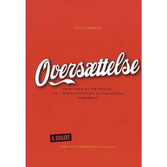 Oversættelse af Lita Lundquist - Bog