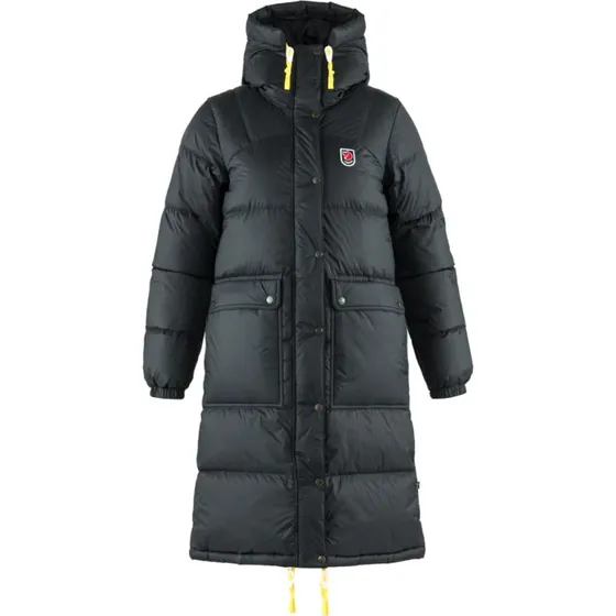 Fjällräven Expedition Long Down Parka Dame – Sort