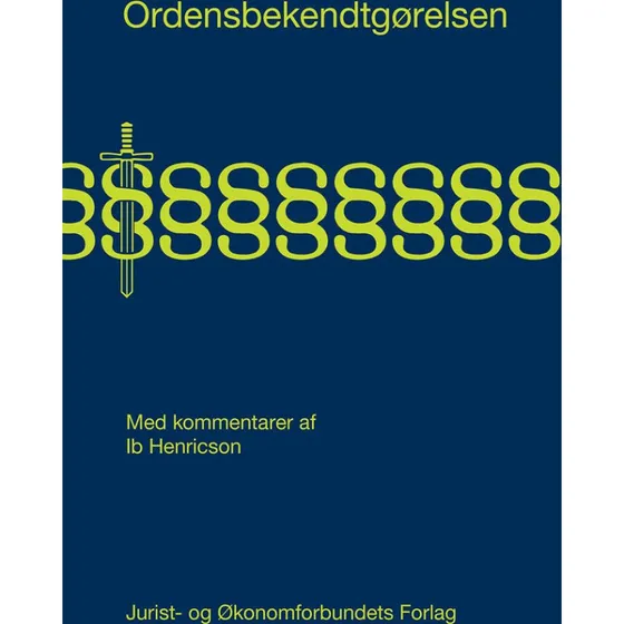 Ordensbekendtgørelsen - Ib Henricson - Djøf Forlag