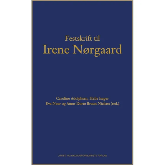Festskrift til Irene Nørgaard - Bog