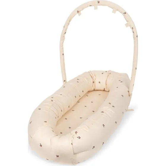 Konges Sløjd Babynest med bøjle - Cherry
