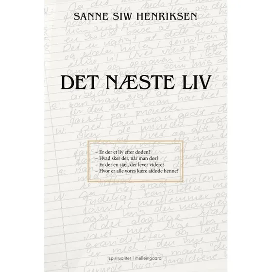 Det næste liv - Sanne Siw Henriksen