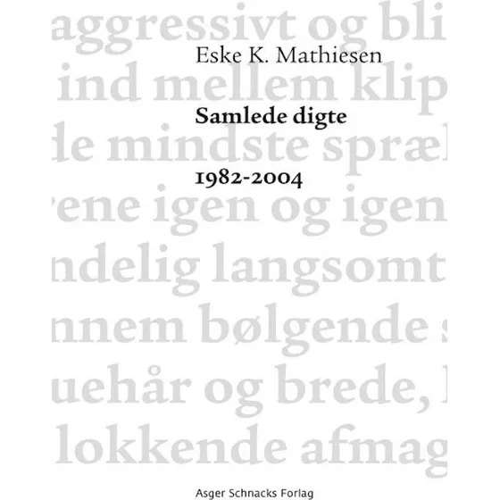 Eske K. Mathiesen: Samlede digte 1982-2004