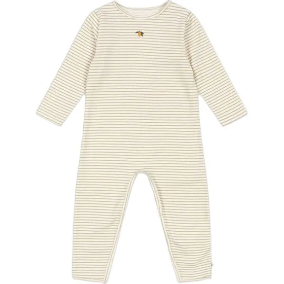 Konges Sløjd Basic Onesie GOTS - Tea Stripe (Økologisk)