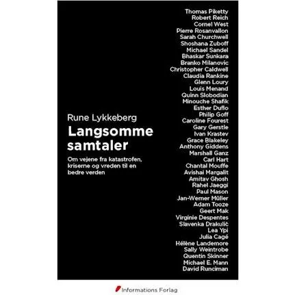Langsomme samtaler - Rune Lykkeberg - Bog