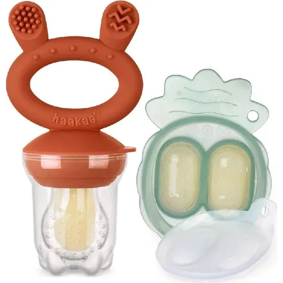 Haakaa Freeze-N-Feed Mini Food Feeder - Copper