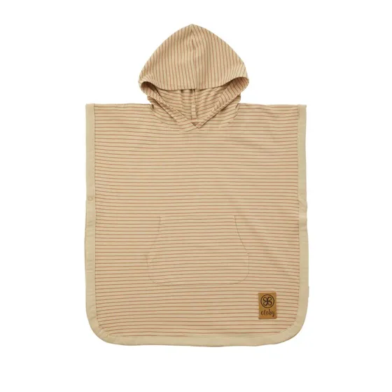 Cloby UV Poncho Sandy Beach/Peanut Brown 1-3 år