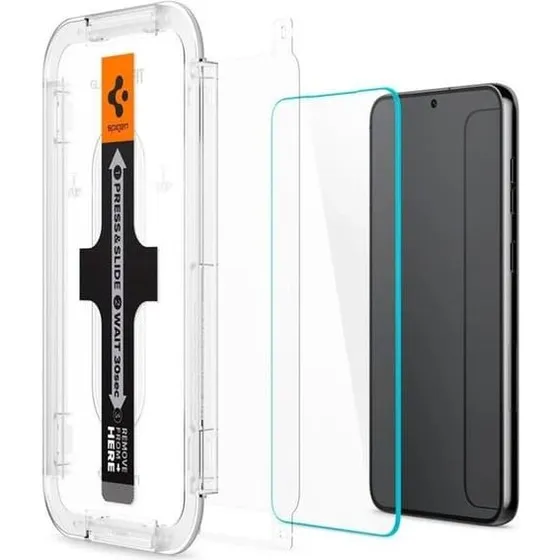 Spigen Ez Fit Skærmbeskytter til Samsung Galaxy S23, 2-pak