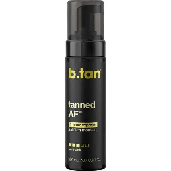 B-tan Tanned AF Self Tan Mousse 200 ml