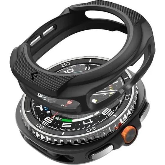 Spigen Liquid Air Etui til Galaxy Watch 8 Classic (46mm) - Sort