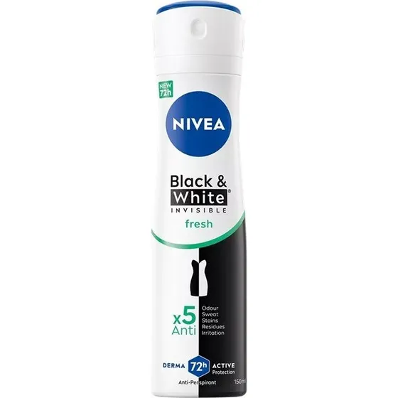 NIVEA Black & White Fresh antiperspirant spray 150 ml