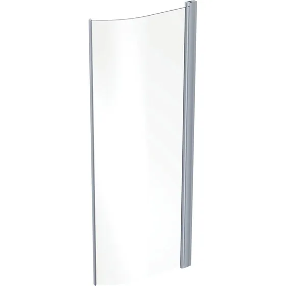 Contura Shower Space brusedør, 73,1 cm, klart glas, aluminium