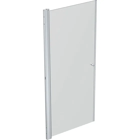 Contura Shower Space brusedør, 87 cm, frostet glas, aluminium