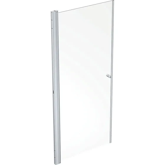 Contura Shower Space brusedør, 62 cm, klart glas, aluminium profil