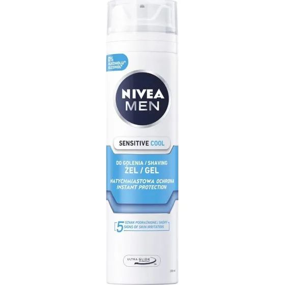 Nivea Men Sensitive Cooling Shaving Gel 200 ml