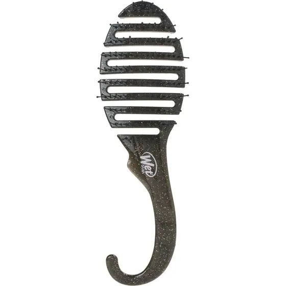Wet Brush Shower Detangler - Glitter Black