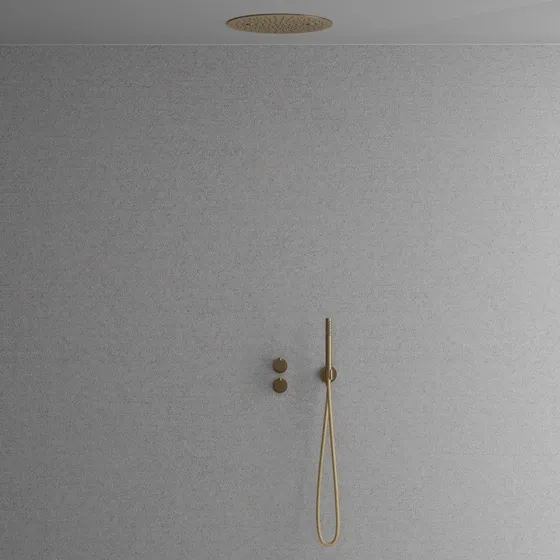 Scandtap Harmonized 2a brusesæt, børstet messing