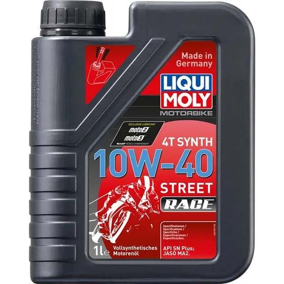 Liqui Moly Street Race 10W-40 Fuldsyntetisk motorolie 4L