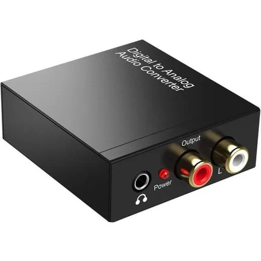 NÖRDIC SGM-183 Digital til Analog Konverter (Toslink/Coaxial til RCA)