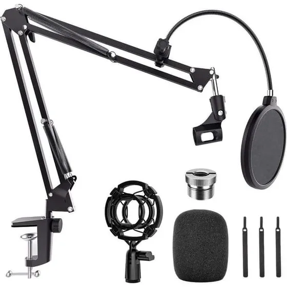 NÖRDIC Mikrofonstativ med bordarm og 5/8 adapter til Blue Yeti