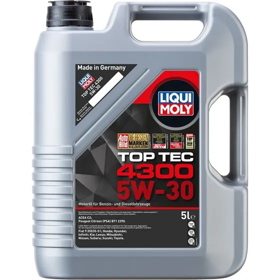 Liqui Moly Top Tec 4300 5W-30 Motorolie 5 L