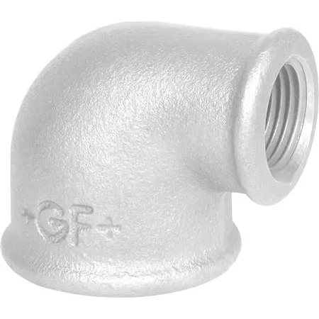 +Gf+ Vinkel 90° Galv. Mf/Mf 1" x 1/2"