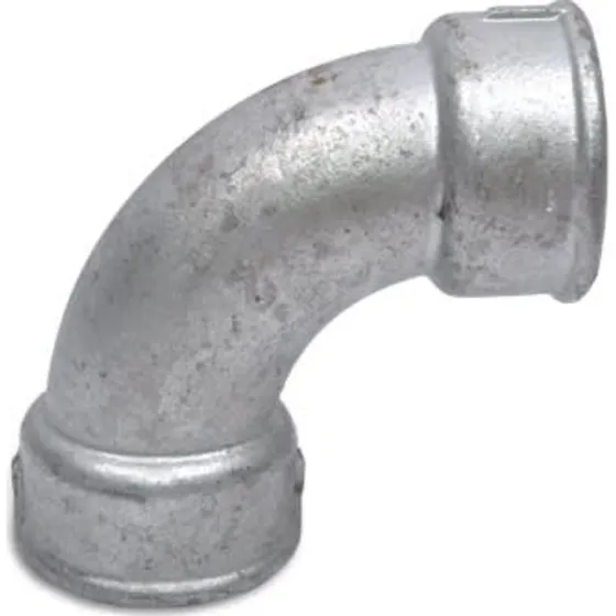Galvaniseret muffe/muffe 3" - kort