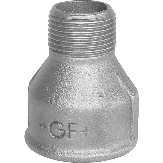 Georg Fischer Spidsmuffe sort 3'' - 2'' reduktion