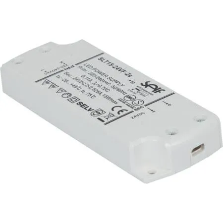 LED-TRAFO SLT 24V 15W DC Spændingstransformator