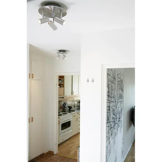 Belid Cato Triospot Loftlampe - Poleret Messing