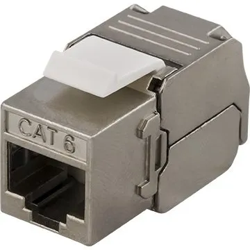DELTACO FTP Cat6 Tool-free Keystone Connector