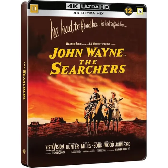 Forfølgeren (The Searchers) 4K UHD + Blu-ray Limited Steelbook