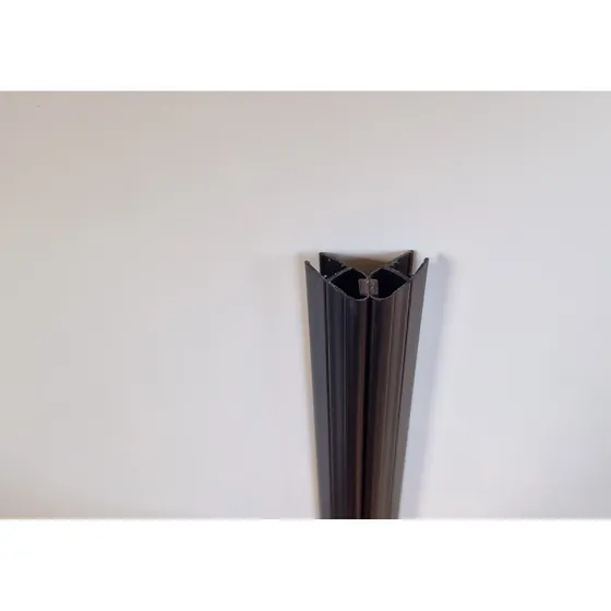 Contura Shower Showerama Art magnetliste til hjørne, mat sort