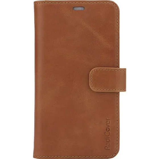 Radicover Exclusive 2-i-1 Lædercover til iPhone 11 - Brun