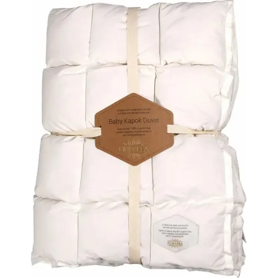 Filibabba Kapok Junior Hovedpude - Nature White