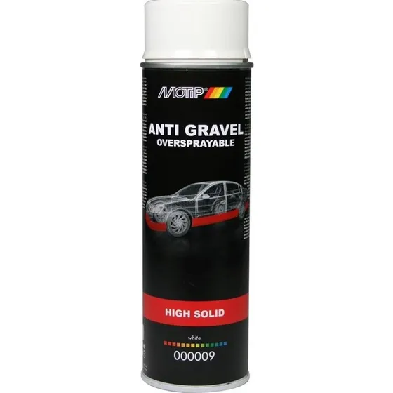 MOTIP Stenslags- og undervognsbeskyttelse Hvid 1 L