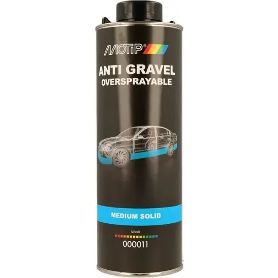 MOTIP Stenslagsbeskyttelse Sort 1000 ml (underskrue-dåse)